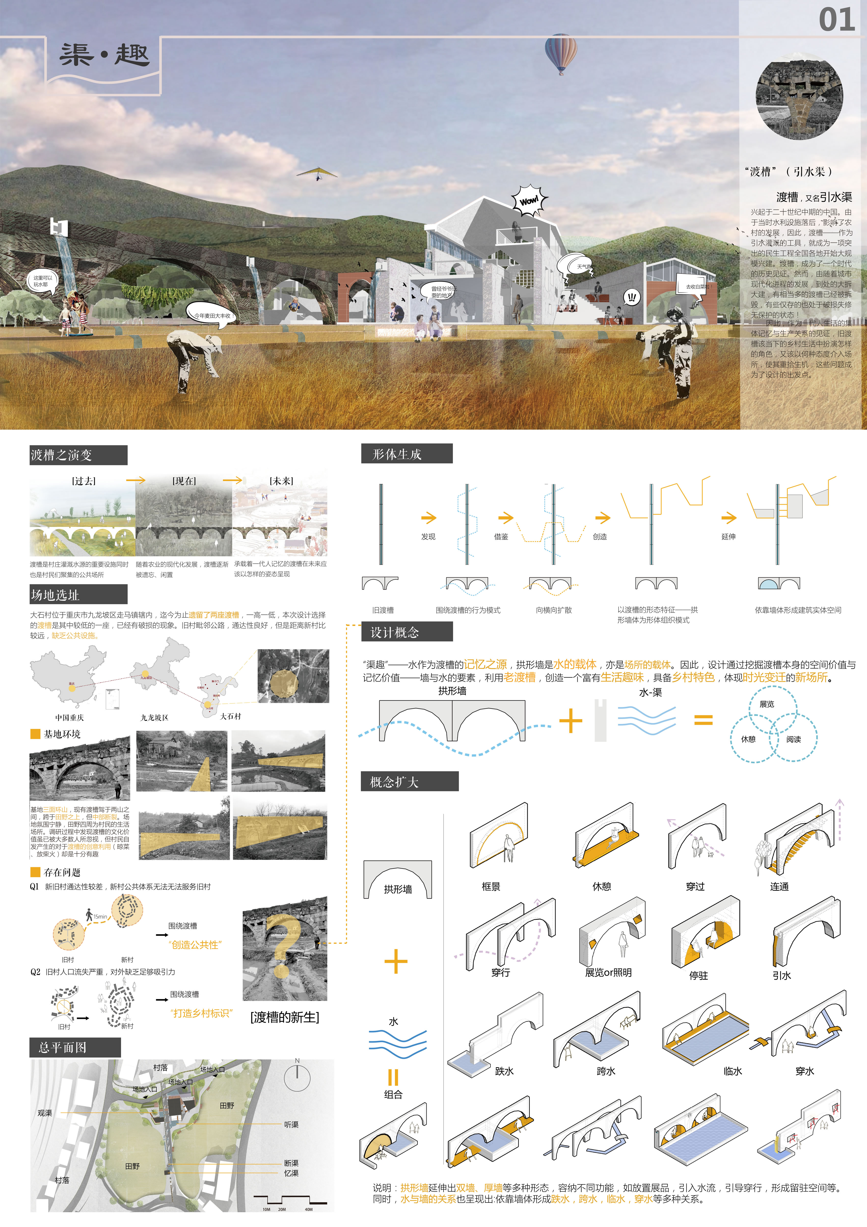 第五届中联杯三等奖：渠趣